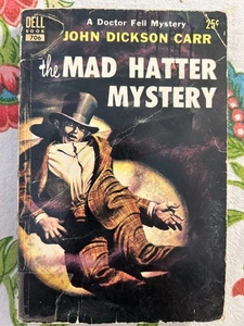 1933 Whodunnit Puzzle Mystery "The Mad Hatter Mystery" von John Dickson Carr - Bild 1 von 5