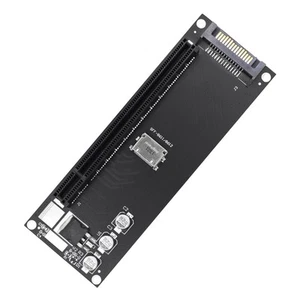 Mainboard SFF-8611 8612 NVMe M.2 SSD to PCIe 4.0 X16 Adapter Expansion Card7363 - Afbeelding 1 van 6