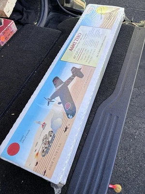 Kit de avión sellado Brodak Zero Control Line Stunt C/l Balsa R/C Foto 1 de 4