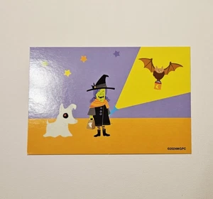 Mrs. Grossman’s Sticker Club ~EEEK! Oktober 2024 ~ Bär Postkarte LESEN - Bild 1 von 3