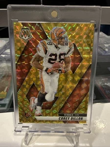 Corey Dillon 2025 Panini Mosaic #158 True GOLD Mosaic #/10 🔥 Bengals - Picture 1 of 4
