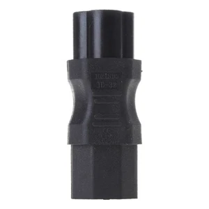 IEC 320 3-Pin C13 Female To C6 Male Cloverleaf Plug AC Power Adapter Converter - Picture 1 of 8