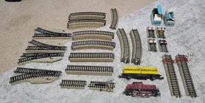 Marklin Engine, Car, and track lot. Please read description for condition. - Picture 1 of 8