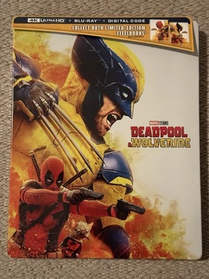 Deadpool & Wolverine (4K UHD Disc ONLY + Steelbook) WOLVERINE EDITION! SEE INFO! - Image 1 of 4