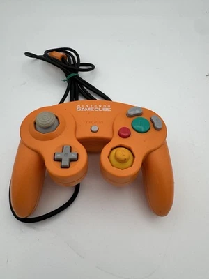 Nintendo GameCube Controller Spice Orange DOL-003 Official OEM - Image 1 of 4