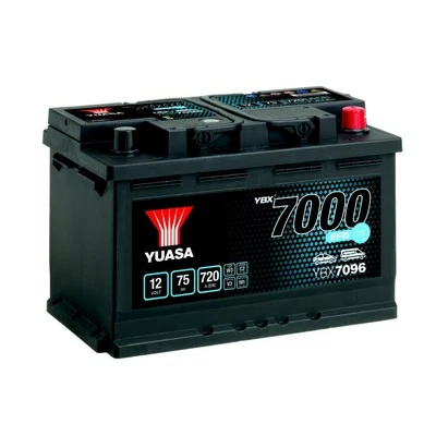 YUASA Car Battery 12V 75Ah 700A B3 T1 Starter SMF Fits VW Golf Plus 1.6 TDI - Image 1 of 4