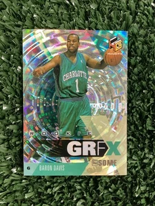 Baron Davis 1999 Upper Deck HoloGrFx AuSome Gold (RC) Hornets Free Shipping - Picture 1 of 2