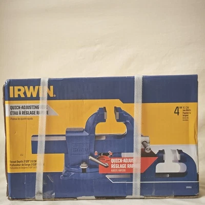 Irwin 4-in Quick Adjusting Workshop Vise - Image 1 of 2