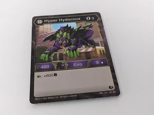 Bakugan Spin Master Hyper Hydorous RARE Evo B400 ENG 241 TCG Trading Card Game - Picture 1 of 2