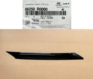 Genuine Windshield Pillar Trim 2022 to 2025 Carnival Left Side Exterior Molding - Picture 1 of 5