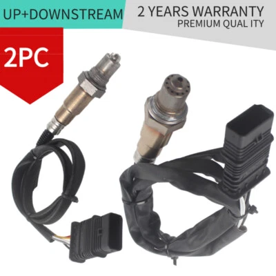 Sensores de oxígeno lambda O2 aguas arriba y aguas abajo para BMW 740Li 13-14 3,0 L N55 2 piezas Foto 1 de 4
