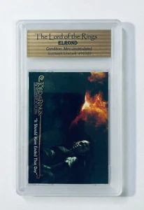 Topps Elrond Mint Uncirculated Authenticated The Lord Of The Rings Trading Card - Bild 1 von 5