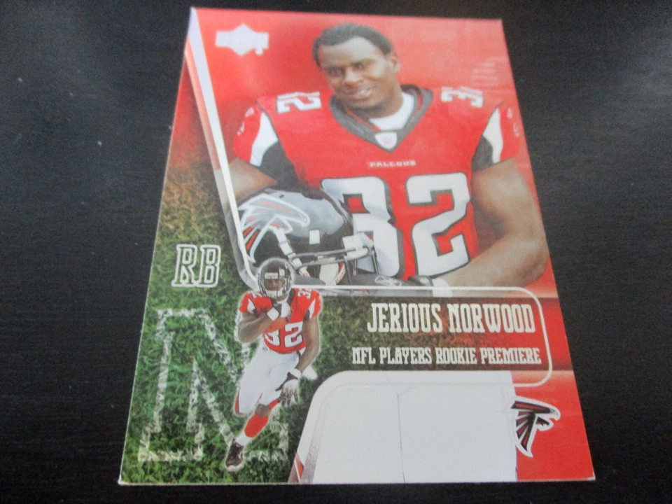 JERIOUS NORWOOD    (atlanta falcons)  2006 upper deck  ROOKIE  CARD #20  nr/mint - Image 1 of 1