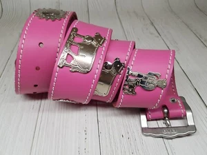 ETRO leather women's belt, size 40 - Picture 1 of 10