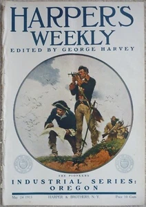 1913 Harper's Weekly Journal Magazine May 24, Industrial Series, Oregon Portland - Picture 1 of 9