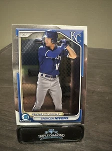 2024 Bowman - Chrome Prospects #BCP-37 Spencer Nivens (RC) - Picture 1 of 2