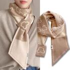Luxury Long Skinny Scarves Fashion Neck Tie Scarf New Cashmere Knitted Scarf