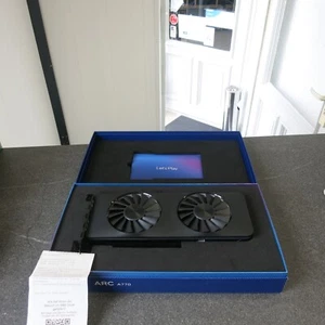 Intel Arc A770 Limited Edition 16GB GDDR6 in OVP mit RGB LED Kabel - Afbeelding 1 van 13