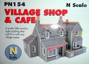 New Metcalfe Village Shop & Cafe PN154 N Gauge - Picture 1 of 1