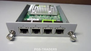 Adaptateur Ethernet quatre ports ABN-454 CheckPoint tiré du point de contrôle P-30 - Photo 1/3