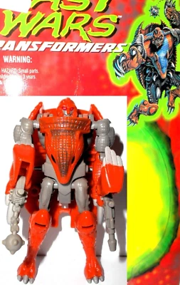 Transformers Beast Wars 1996 ARMORDILLO complete FULL CARD armadillo 1995 vintag - Image 1 of 4