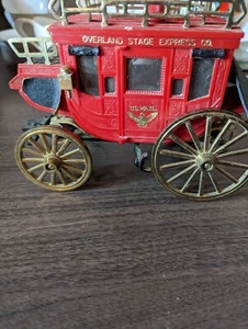 Wells Fargo & Co Overland Stage Coach Transistor Radio 1950’s Vintage Japan RARE - Picture 1 of 11
