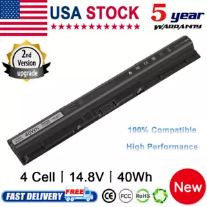 40Wh Battery For Dell Inspiron Fit: 3451 3452 3458 3551 3552 3558 3559 3565 3567 - Picture 1 of 9