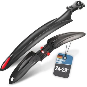 Fahrrad Schutzblech Mountainbike Schutzbleche 24 26 27,5 28 29 Zoll Vorne Hinten - Bild 1 von 8