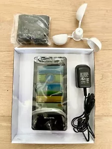 Acurite Professional Wettercenter 00439DI Monitor, Netzkabel, Windspiele NEU - Bild 1 von 9