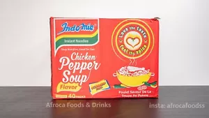 Chicken Pepper Soup Indomie Noodles Nigeria Ghana Africa Onion Flavour Box Of 40 - Picture 1 of 3