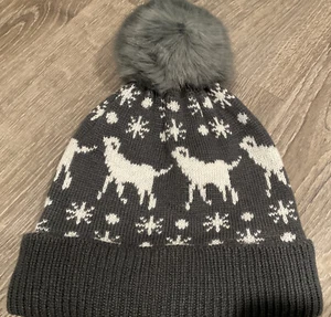 Neu Vera Bradley Kuschelmütze Bommelmütze Strickmütze - Urlaub Hunde - - Bild 1 von 3