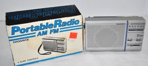 Vintage Magnavox D1010 Tragbares Radio AM FM getestet & funktioniert mit OVP - Bild 1 von 14
