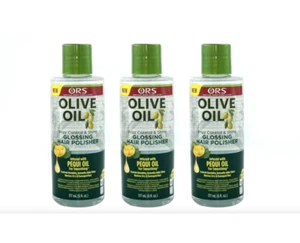 ORS Olive Oil Frizz Control & Shine Glossing Hair Polisher 6oz 177ml - Pack of 3 - Picture 1 of 2