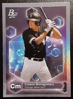 2022 Bowman Platinum Precious Elements #PE-4 - Colson Montgomery - Image 1 of 2
