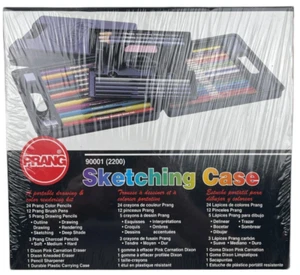 New PRANG Sketching Case Portable Drawing & Coloring Rendering Kit Sealed 2200 - Picture 1 of 8