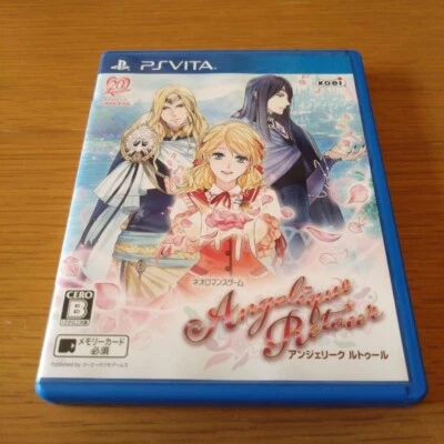 Angelique Ruturu PS VITA PlayStation Vita PSV Japan Version Tested Used Koei - Image 1 of 3