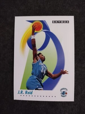1991-92 SkyBox Charlotte Hornets Basketball Card #32 J.R. Reid - Image 1 of 2