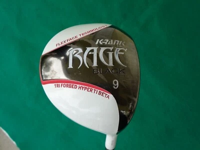 Krank Rage Black 9* Driver Mens RH Aldila Graphite Golf Club For A Set - Image 1 of 4