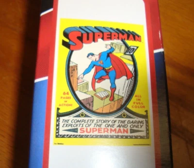 SUPERMAN  1st Issue DC Comics 36" x 24" Peel-Stick-Reposition Vinyl Wall Poster - Изображение 1 из 4