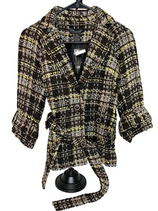 GraceElements Bk Woven Jacket women’s Size 2P Petite NWT - Picture 1 of 11