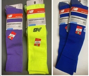 New Balance All Sport Socks Adult Sz M Two Pair Same Color Choice - Picture 1 of 15