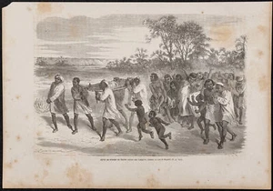1865 - Sudan - Nach Einer Attack - Gravur Antik - Afrika - Bild 1 von 5