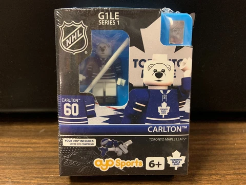 CARLTON MASCOT #60 TORONTO MAPLE LEAFS SERIES 1 MINIFIGURE 🏒 Cover