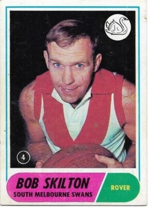 1969 Scanlens (4) Bob SKILTON South Melbourne - Picture 1 of 2