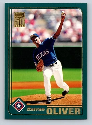Darren Oliver 2001 Topps #614 Texas Rangers - Image 1 of 2