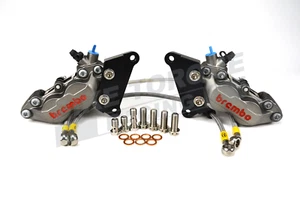 Brembo P4 30/34 Titanium Caliper Conversion Kit for Suzuki RGV250 VJ22 91-95 - Picture 1 of 7