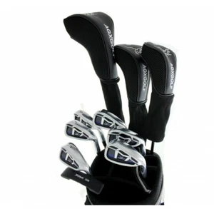 GIRLS RIGHT HAND MAGNUM COMPLETE GOLF CLUB SET: DR, 3W, 3HY, 5-PW, PT, FREE HCS - Picture 1 of 5