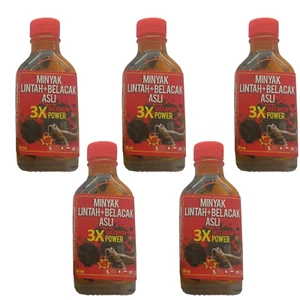 5 X Power Leech-Mudskipper Men Massage Oil Long Delay 100% Natural Strong - Picture 1 of 6