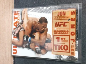 Jon Jones Brandon Vera UKO-14 2013 Topps UFC Knockout Ultimate Knockout - Picture 1 of 2