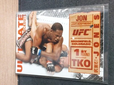 Jon Jones Brandon Vera UKO-14 2013 Topps UFC Knockout Ultimate Knockout - Image 1 of 2